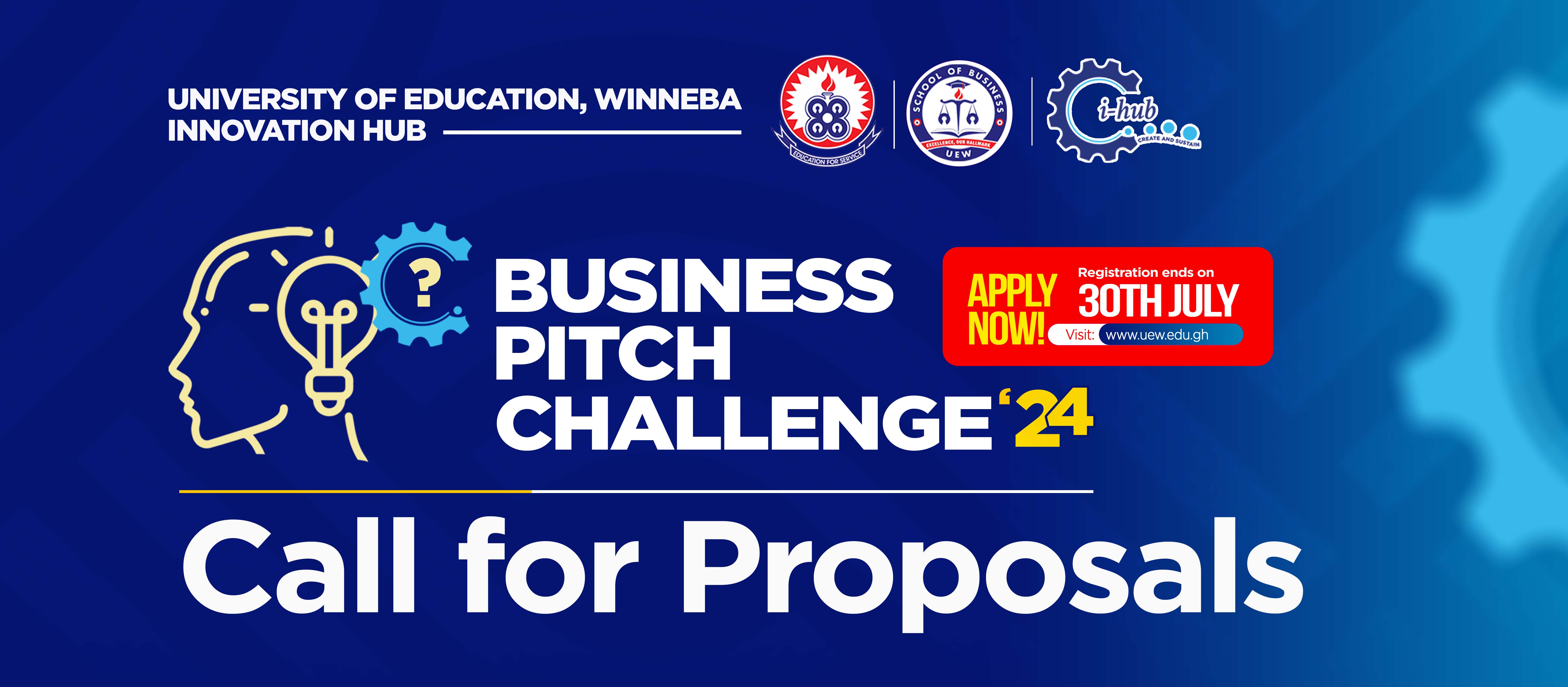 Business Pitch Challenge Cover